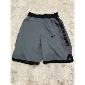 Boys Size Large Nike DriFit Shorts - Grey